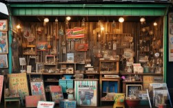 跳蚤市场创意展台