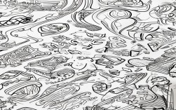 2025年最新创意黑白线描画图片大全在哪找？