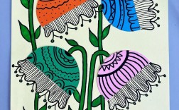 创意花卉画，如何画出独特美感？