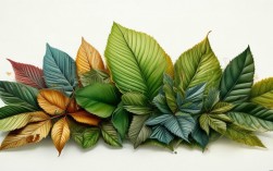菜叶创意画