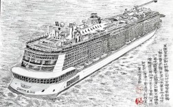 邮轮创意画如何绘出独特意境？