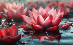 荷花图形创意，2025年设计新趋势如何突破联想边界？