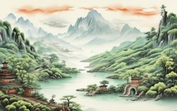 2025年创意国画山水图片，最新风格有哪些突破？