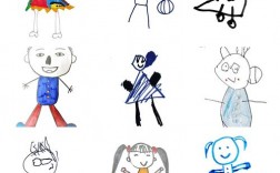 肖像创意，肖像创意作品图片幼儿园小班