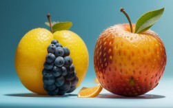 水果的创意，水果的创意背景图片