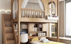 创意上下床装修效果图，这样设计实用吗？