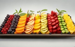 简单创意水果拼盘图片