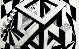 矛盾图形创意作业图片