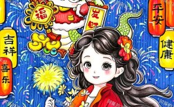 传统春节创意画有哪些独特创意？
