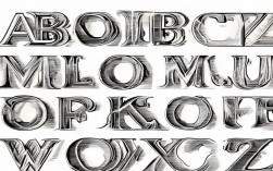 2025最新创意英文字母手绘图，有哪些惊艳灵感？