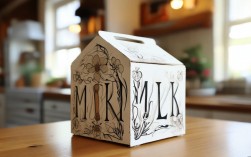 牛奶盒子创意手工图片