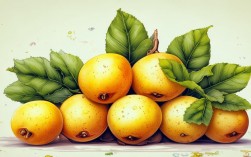 枇杷创意儿童画