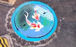 井盖画创意设计，如何让城市角落焕新彩？