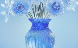 创意花瓶花，创意花瓶花纹图片