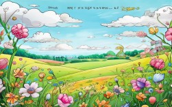 儿童创意画春天，儿童创意画春天的手抄报