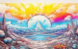 创意梦想，创意梦想为主题素描画