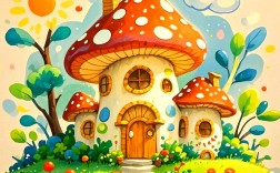 创意画蘑菇，如何画出独特又好看的蘑菇？