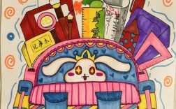 美术创意设计书包图画有何巧思？