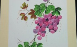 葡萄创意画，葡萄创意画作品图片大全