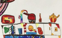 创意厨具绘画图片有哪些新奇设计？