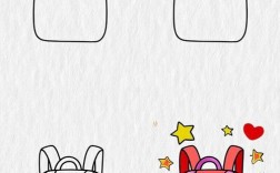 创意书包简笔画，创意书包简笔画英语