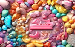 糖果创意画