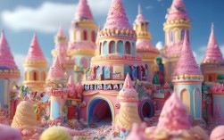 冰激凌城堡创意