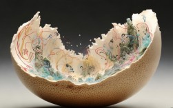 蛋壳创意画2025最新教程，零基础能学会吗？