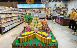 超市堆头创意陈列怎么设计更简单有效？