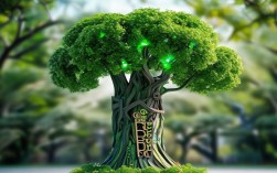 环保创意树，环保创意树牌