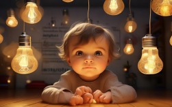 儿童灯泡创意