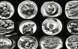 黑白装饰画食品是创意新吃法还是噱头？