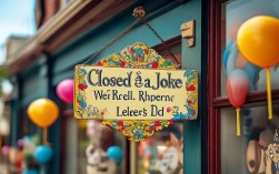 店铺关门搞笑创意告示背后藏着什么奇葩故事？