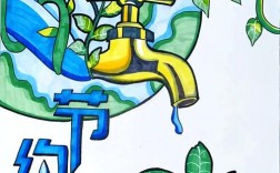 如何用图形创意海报唤醒节水意识？