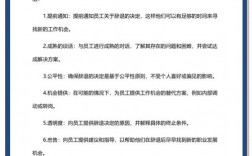 辞退员工沟通技巧