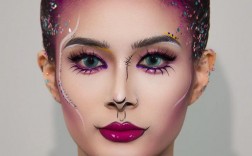 创意彩妆图片，创意彩妆图片大全 妆面
