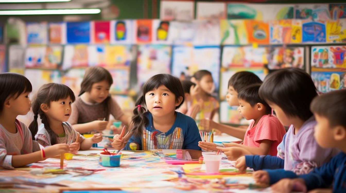 如何通过幼儿园创意美术大赛激发孩子的想象力？-图1