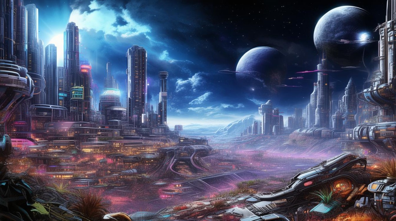 如何创作未来世界科幻画？创意素材指南-图3