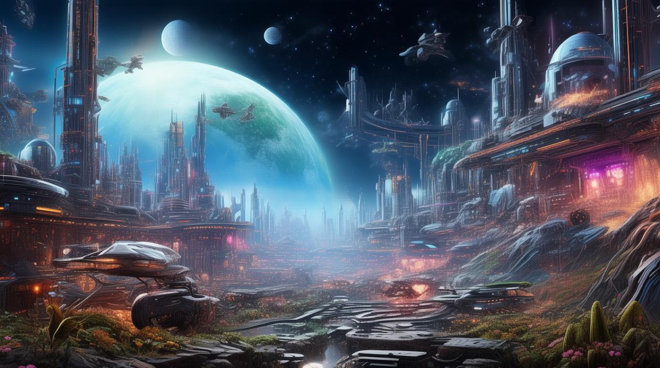 如何创作未来世界科幻画？创意素材指南-图4