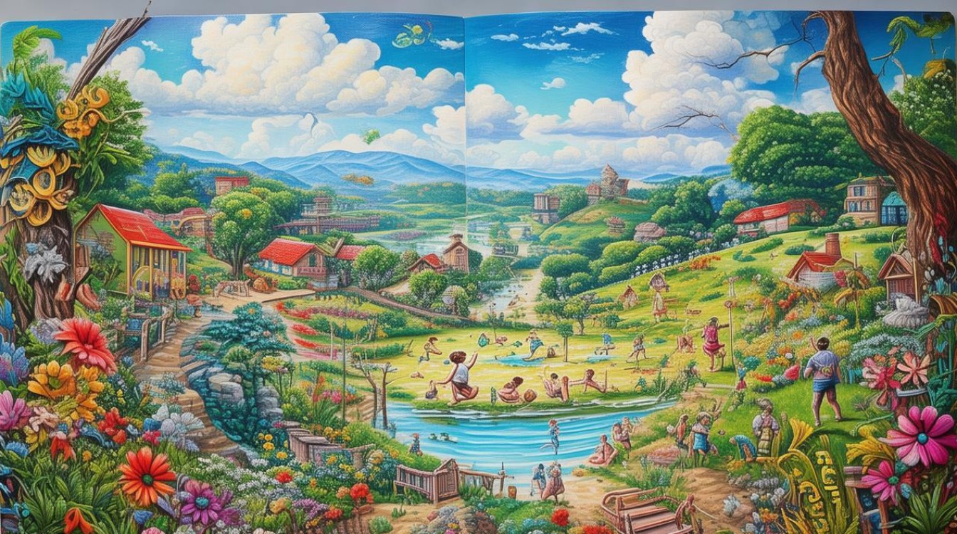 如何用快乐夏天创意画激发灵感？-图1