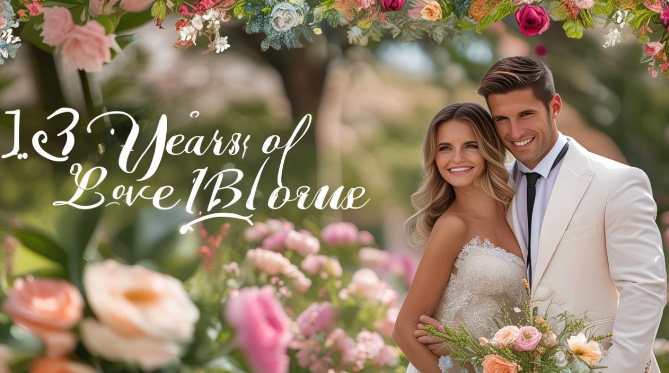 如何用创意图片庆祝13年花边婚纪念日？-图1