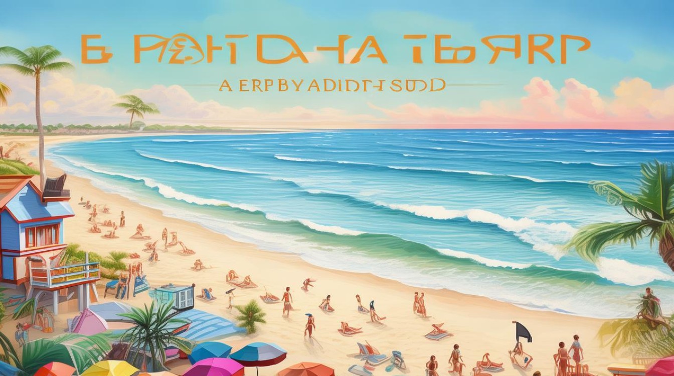 海边游泳创意画有哪些灵感与素材？-图3