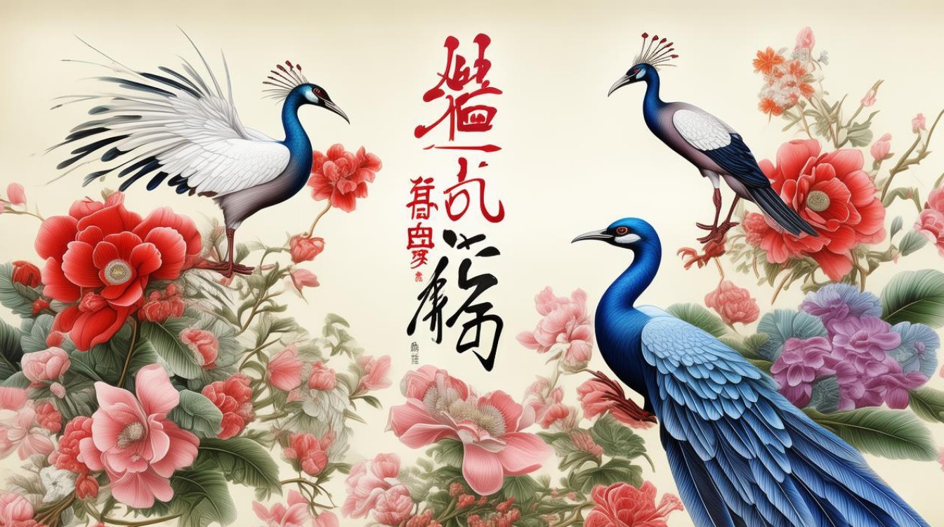 如何将传统花鸟画与现代创意完美融合？-图2