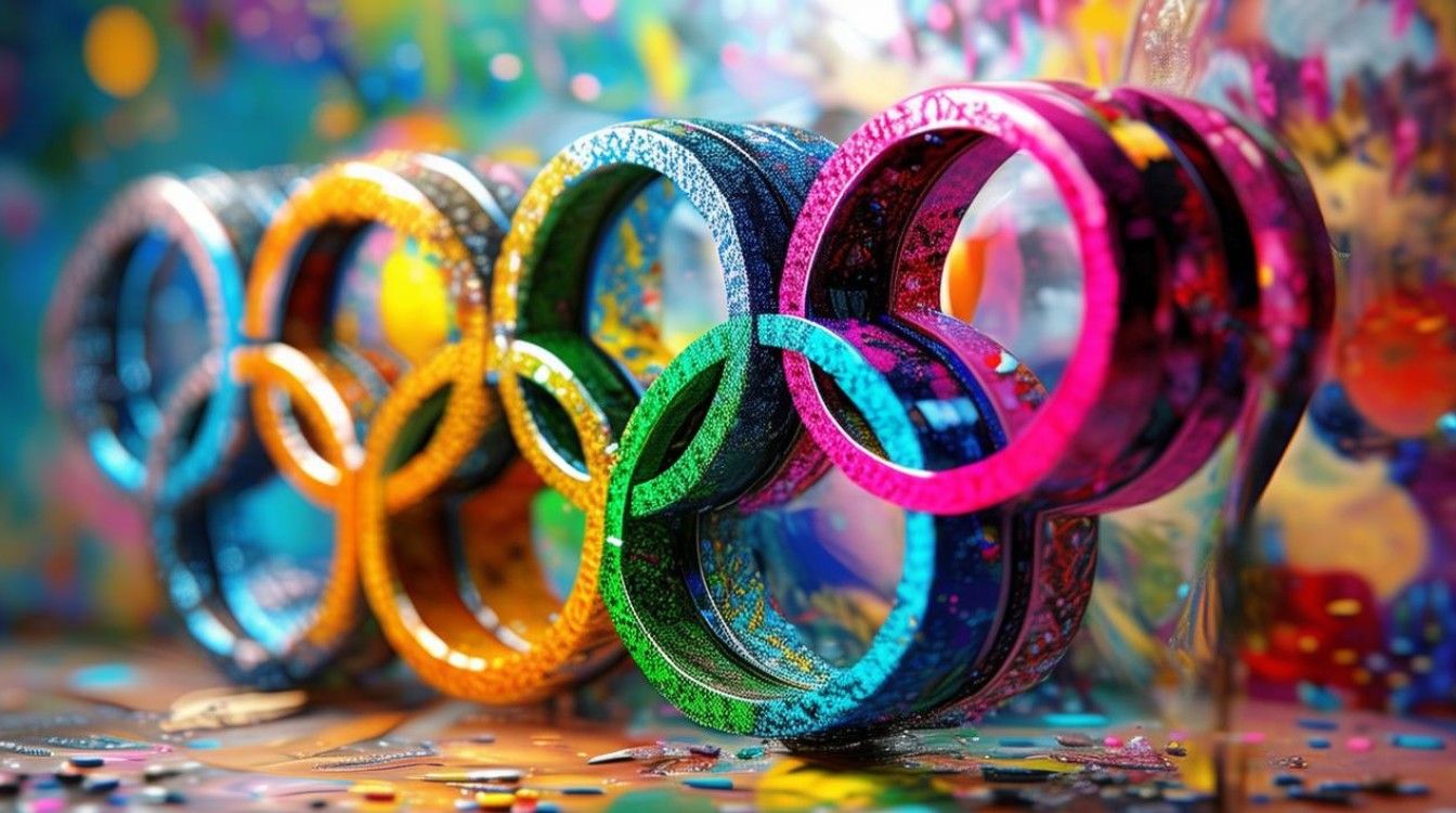 奥运五环创意图如何激发你的灵感？-图1
