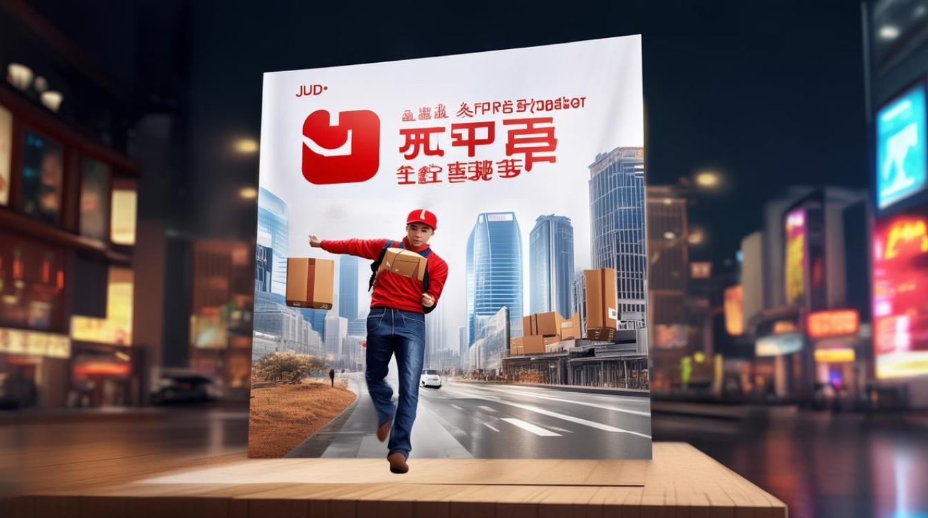 如何用京东快递创意海报提升品牌视觉影响力？-图4