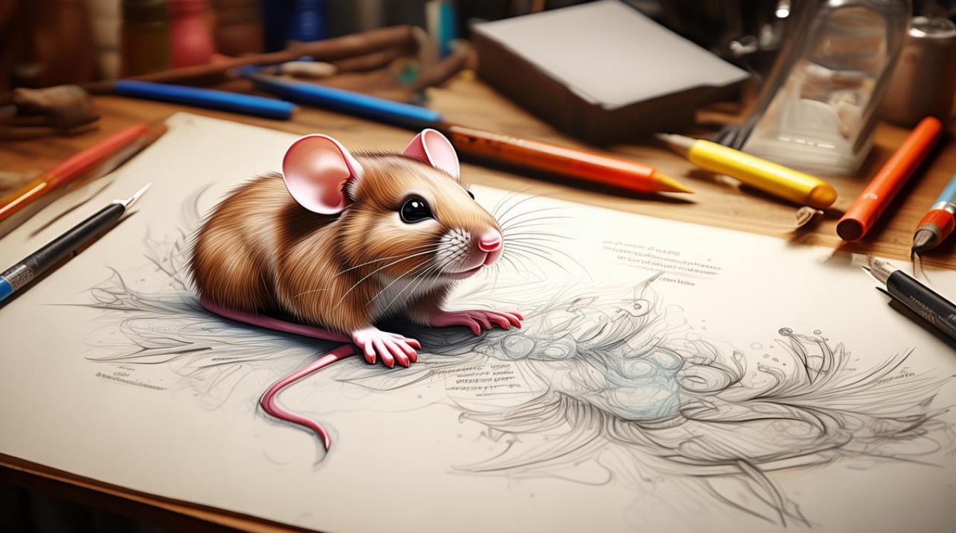 如何创意素描老鼠？灵感与素材全解析-图2