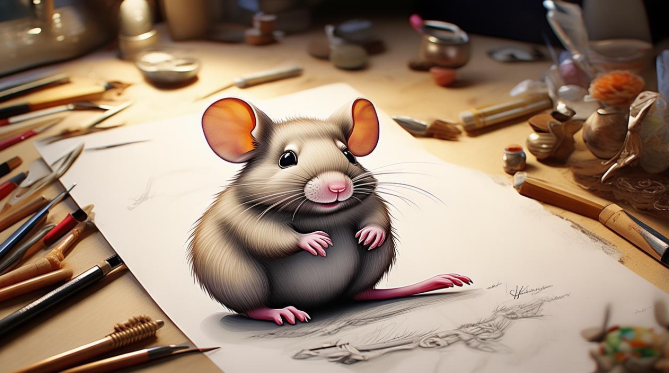 如何创意素描老鼠？灵感与素材全解析-图3