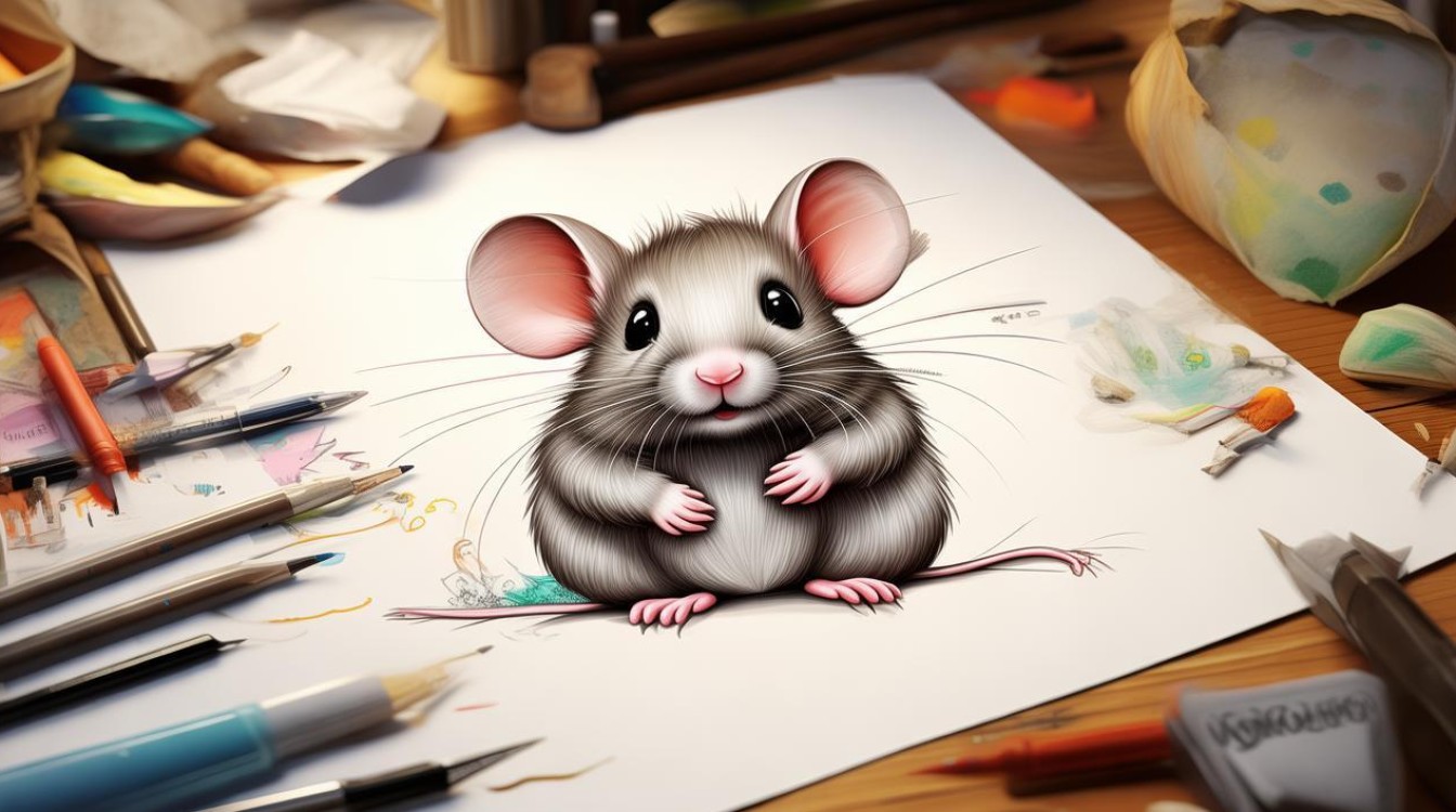 如何创意素描老鼠？灵感与素材全解析-图4