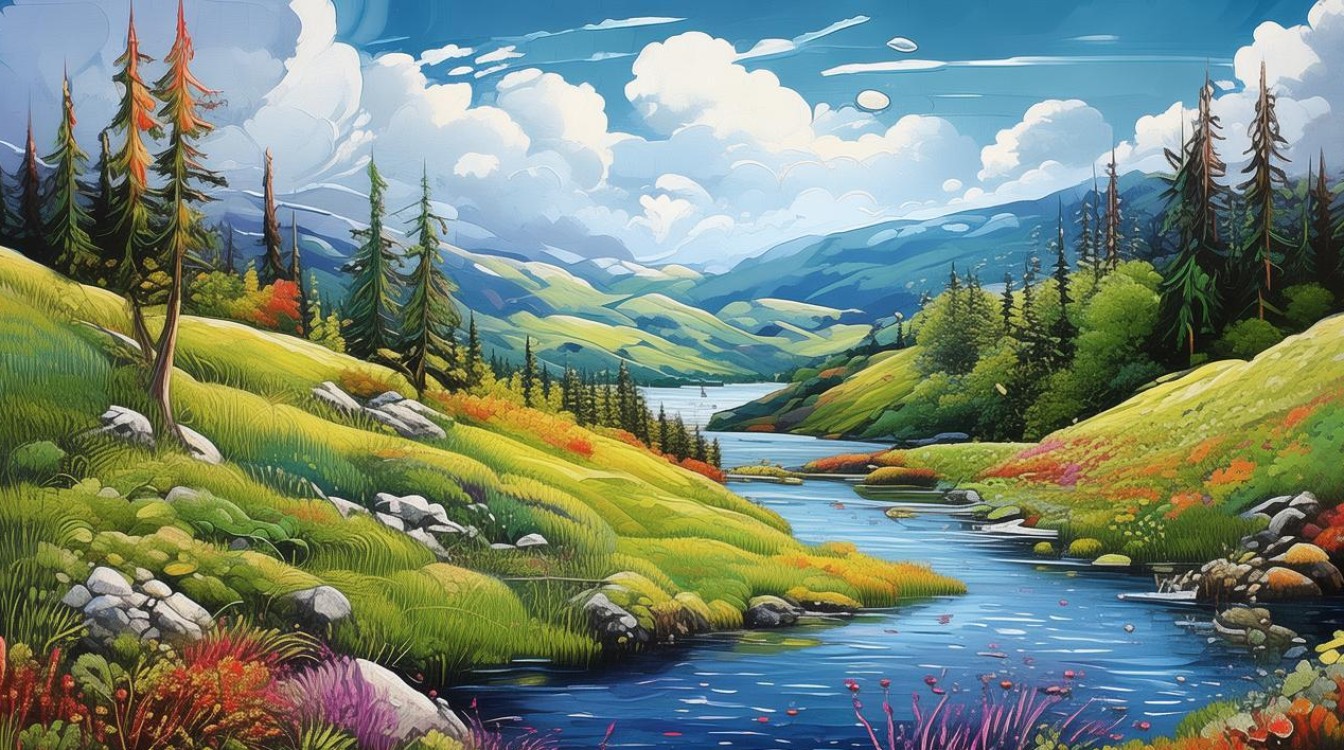 如何寻找创意风景画的灵感与素材？-图1