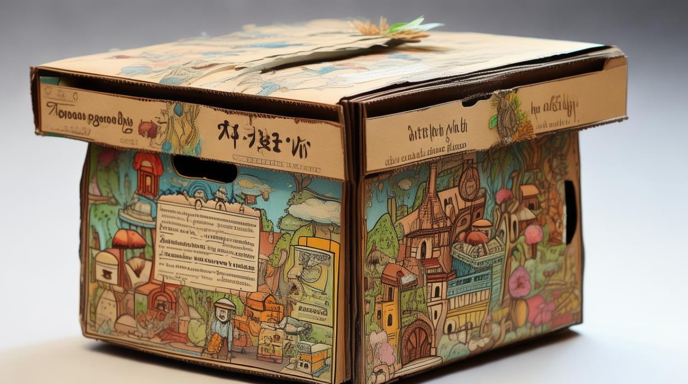 创意纸箱画，创意纸箱画作品图片-图1